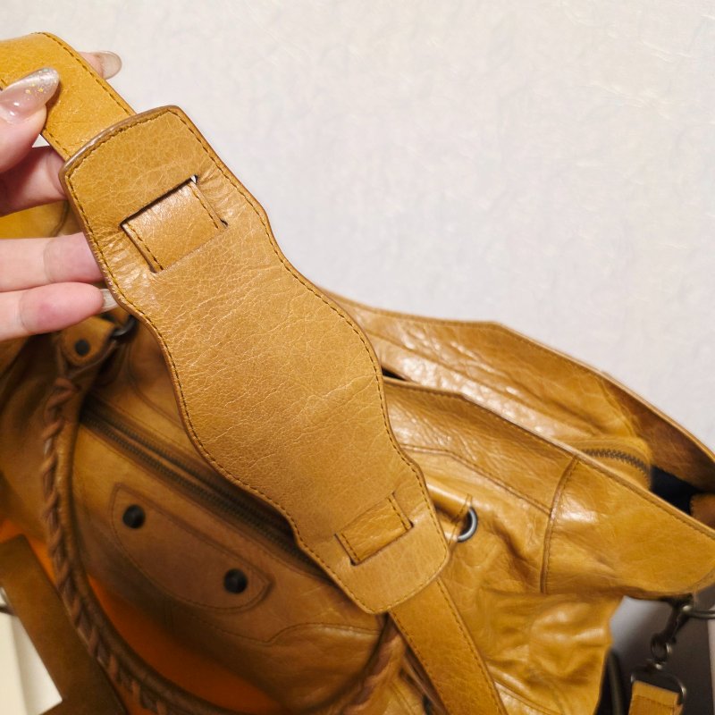 母親節大特價  Balenciaga 巴黎世家 招財 大地色 機車包(Part Time款)-34