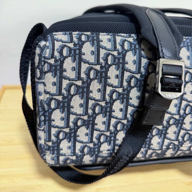 【近全新全套齊全】Dior Rider Oblique 老花後背包 (新款 CD 鋁扣版) 附法國專櫃正本購證-5