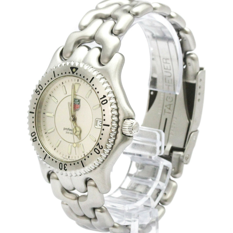 TAG HEUER Sel Professional 200M 石英男錶 WG111B 拋光款-1