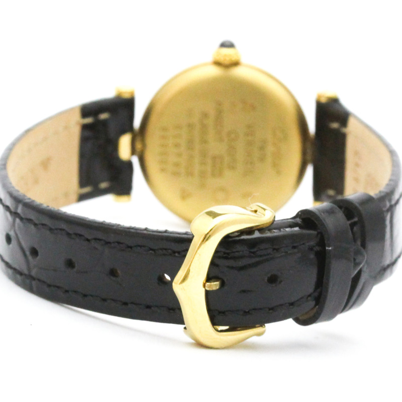 卡地亞 Must Vendome 鍍金石英女士腕錶 590004-4