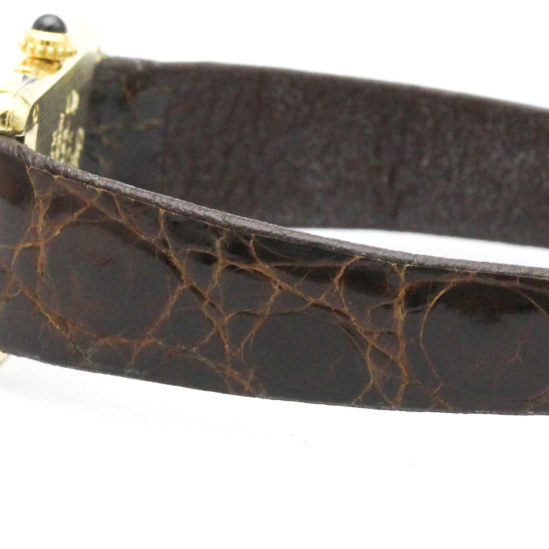 卡地亞 Must Tank 石英鍍金女士腕錶 W1003053-2