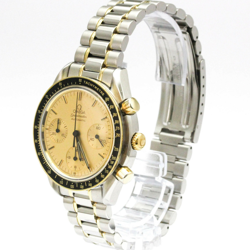 歐米茄超霸系列自動機械男士腕錶 18K金鋼款 3310.10 拋光款-1