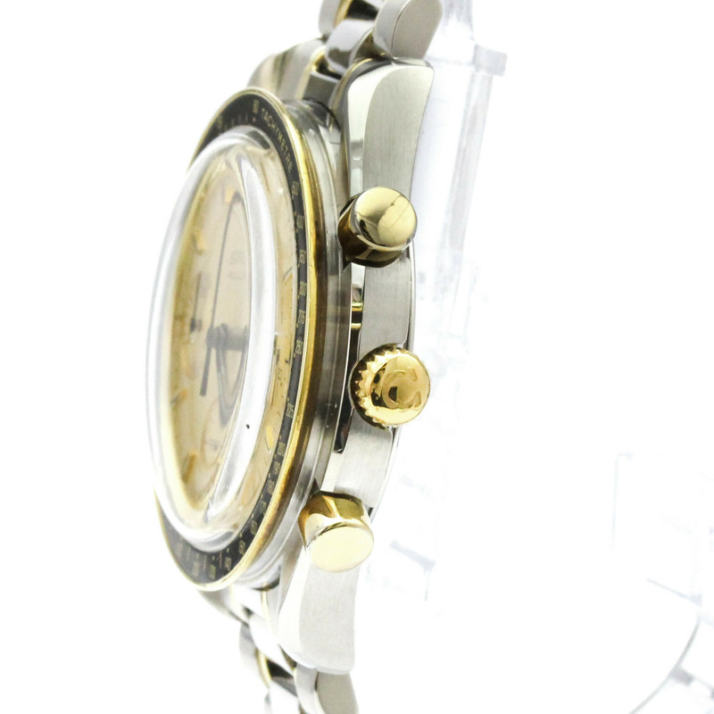 歐米茄超霸系列自動機械男士腕錶 18K金鋼款 3310.10 拋光款-3