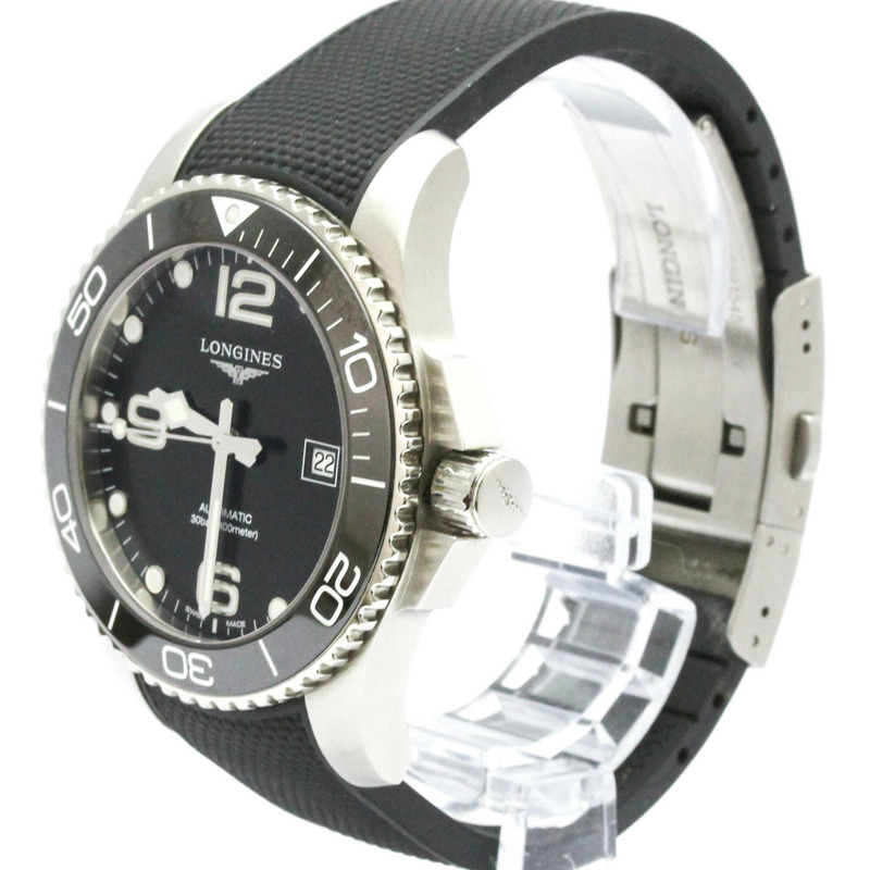 浪琴錶 Hydro Conquest 計時碼錶精鋼自動男士腕錶 L3.782.4-1