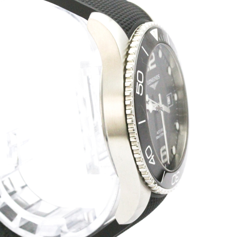 浪琴錶 Hydro Conquest 計時碼錶精鋼自動男士腕錶 L3.782.4-8