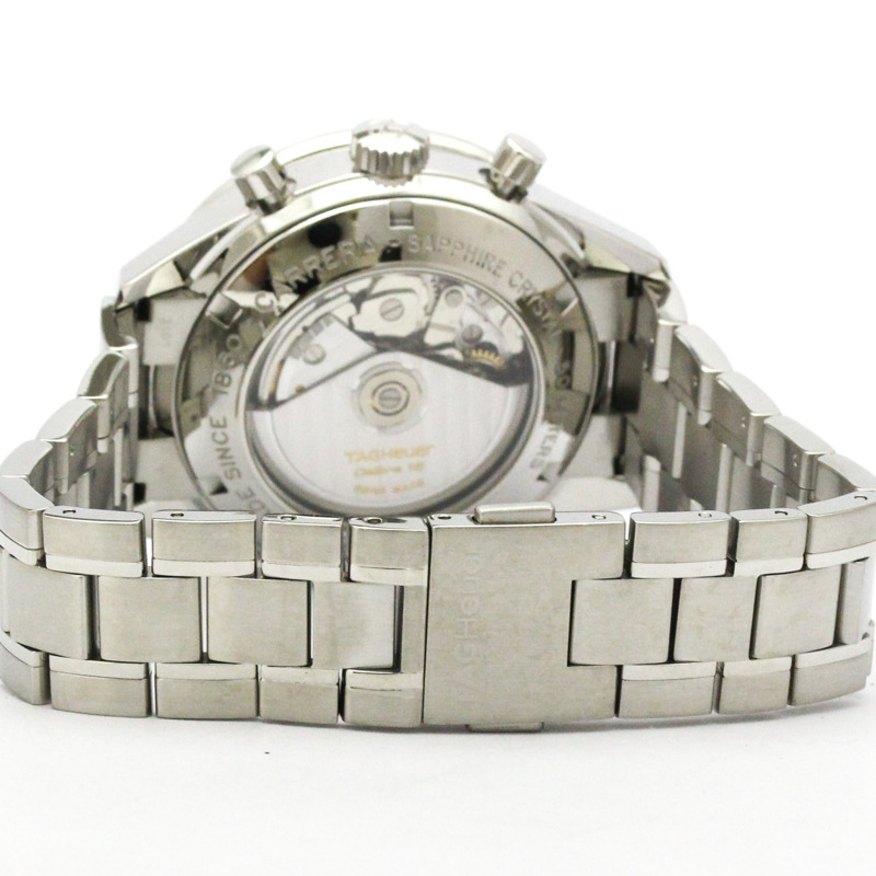 TAG HEUER 豪雅卡萊拉系列計時碼錶精鋼自動腕錶 CV2011 拋光款-4