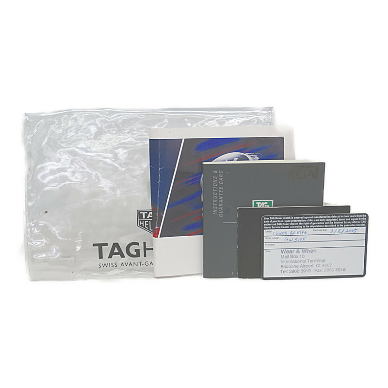 TAG HEUER 豪雅卡萊拉系列計時碼錶精鋼自動腕錶 CV2011 拋光款-5