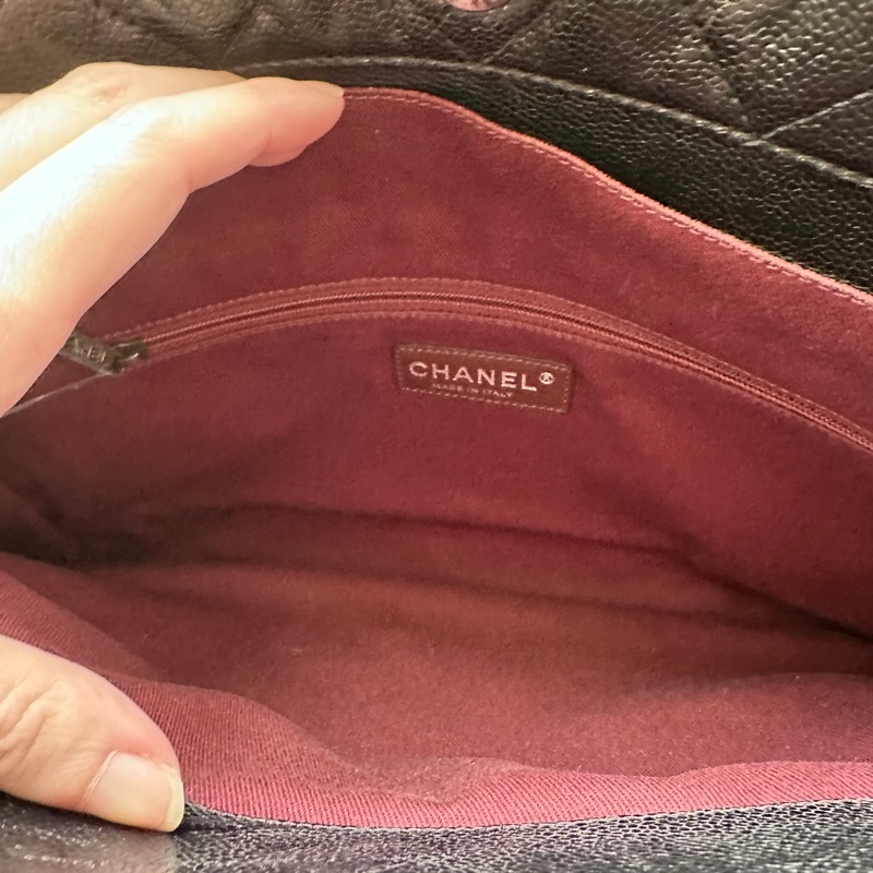 Chanel On The Road 黑色大托特包|防刮洗水小牛皮 (附保卡、塵袋、盒子,加送新包)-15