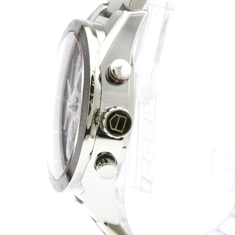 TAG HEUER 豪雅卡萊拉 Calibre 16 計時碼錶 日期星期顯示腕錶 CV2A1S 拋光款-3