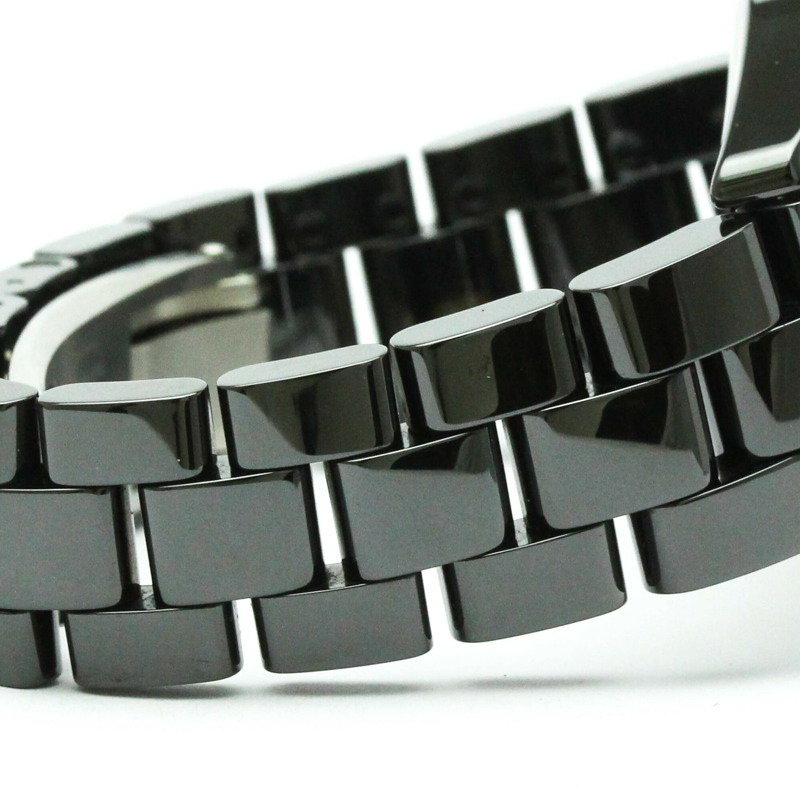 香奈兒 J12 濃黑陶瓷石英女士腕錶 H3828 拋光-6