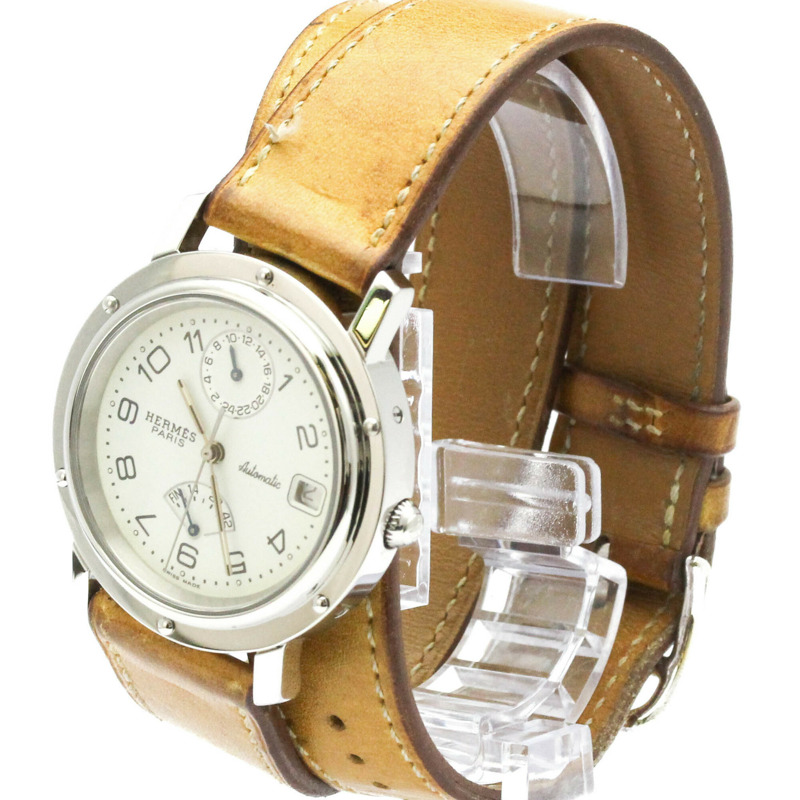 愛馬仕 Clipper 動力儲存雙圈男士腕錶 CL5.710 拋光款-1