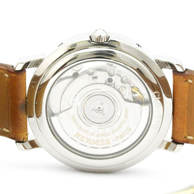 愛馬仕 Clipper 動力儲存雙圈男士腕錶 CL5.710 拋光款-6