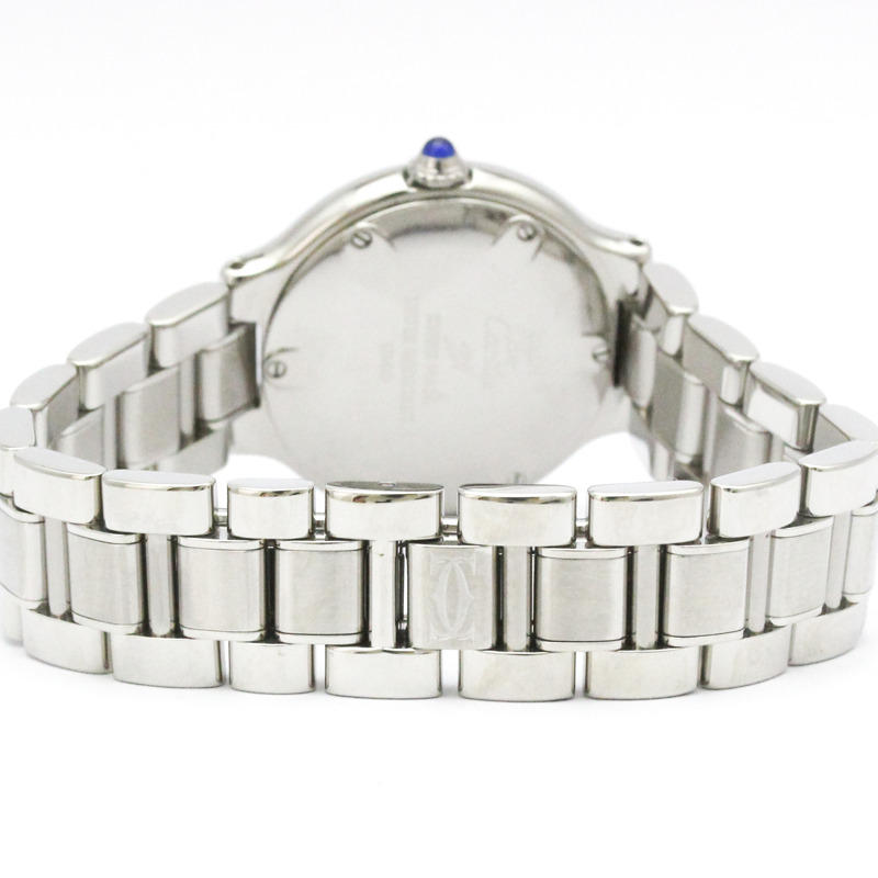 卡地亞 Must 21 不鏽鋼石英女士腕錶 W10109T2 拋光-4