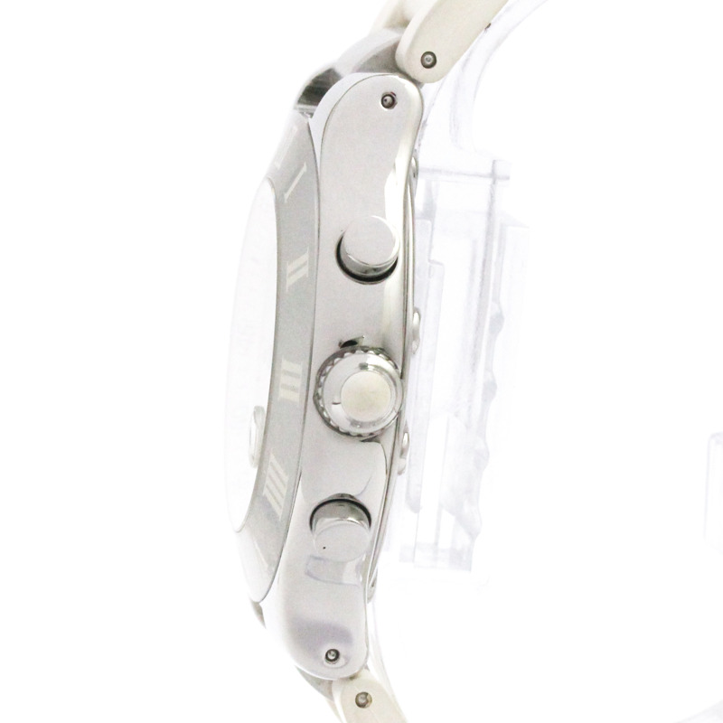 卡地亞 Must 21 Chronoscaph 精鋼橡膠男士腕錶 W10184U2 拋光-3