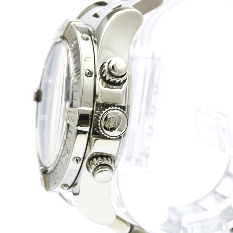 百年靈 Chrono Super Ocean 精鋼自動男士腕錶 A13340 拋光-3