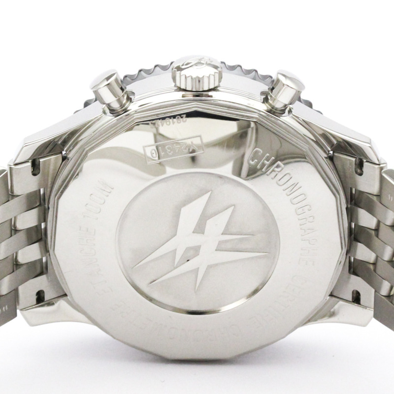 百年靈 Chronoliner 計時碼錶精鋼自動男士腕錶 Y24310 拋光-5