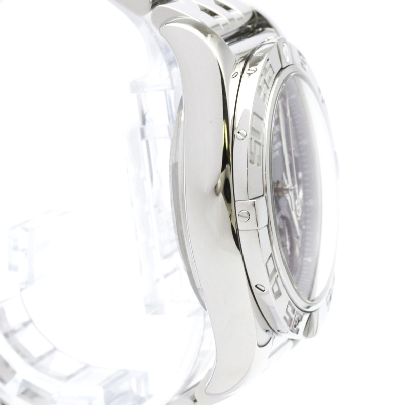 百年靈 Chronomat 44 日本有限公司 珍珠母貝精鋼男士腕錶 AB0111 拋光-8