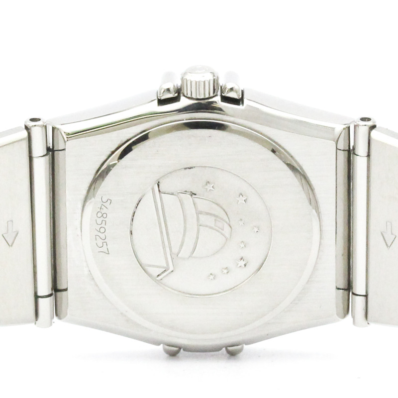 歐米茄星座系列不鏽鋼女士腕錶 795.1080 拋光款-5