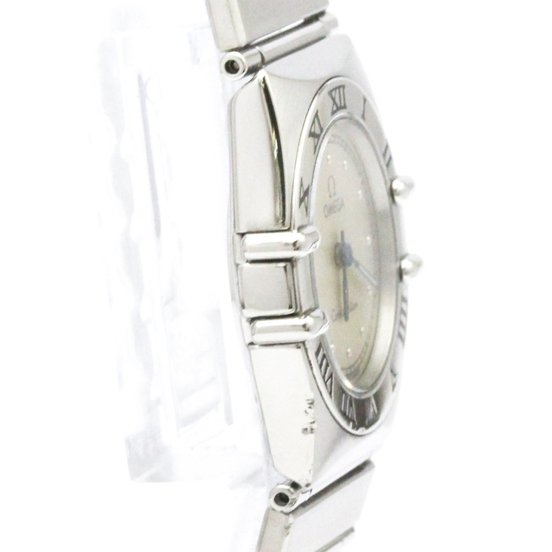 歐米茄星座系列不鏽鋼女士腕錶 795.1080 拋光款-7