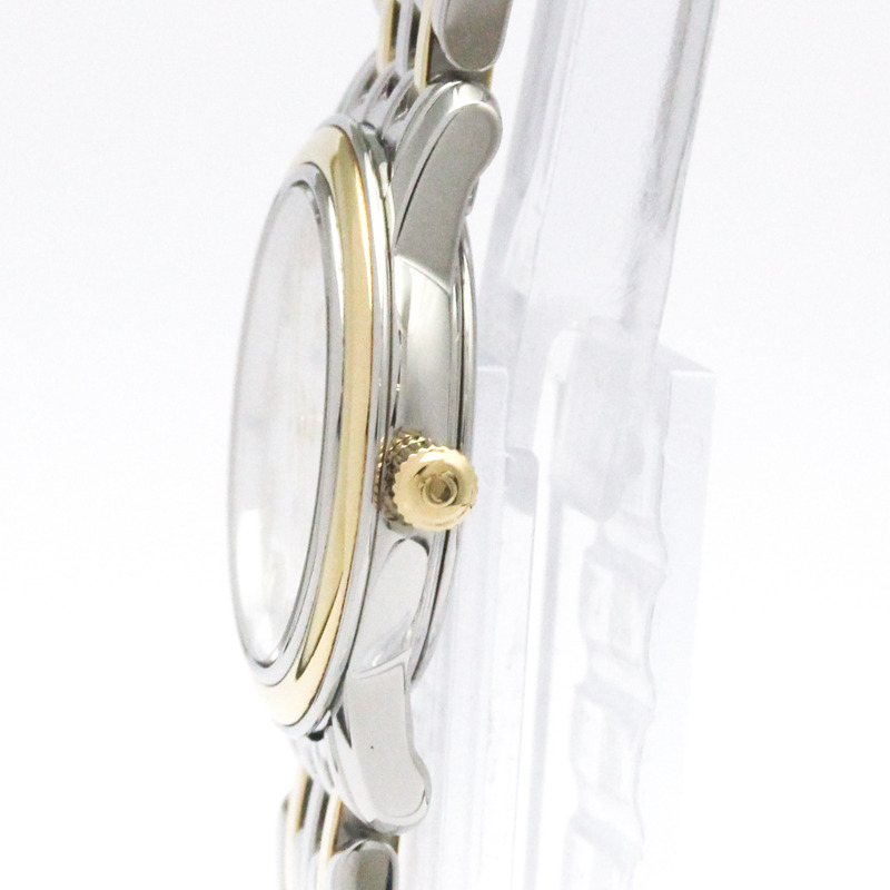 歐米茄碟飛系列尊貴款珍珠母貝18K金精鋼石英女錶424.20.24.60.05.001拋光款-3