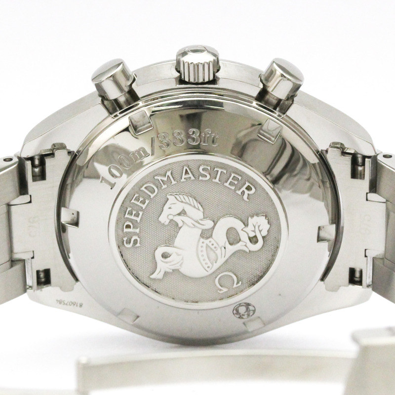 歐米茄超霸系列日期顯示精鋼自動男士腕錶 3210.50 拋光款-5