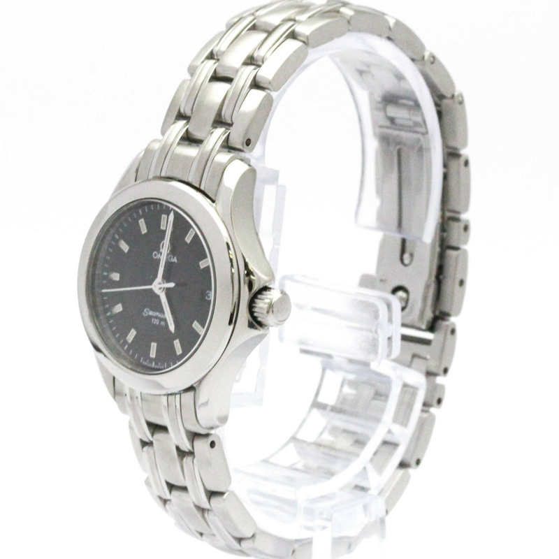 歐米茄海馬系列120公尺精鋼石英女錶 2581.52 拋光款-1