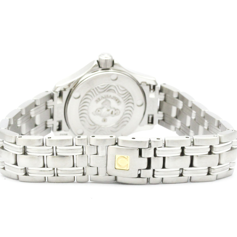 歐米茄海馬系列120公尺精鋼石英女錶 2581.52 拋光款-4