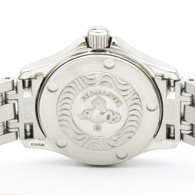 歐米茄海馬系列120公尺精鋼石英女錶 2581.52 拋光款-5