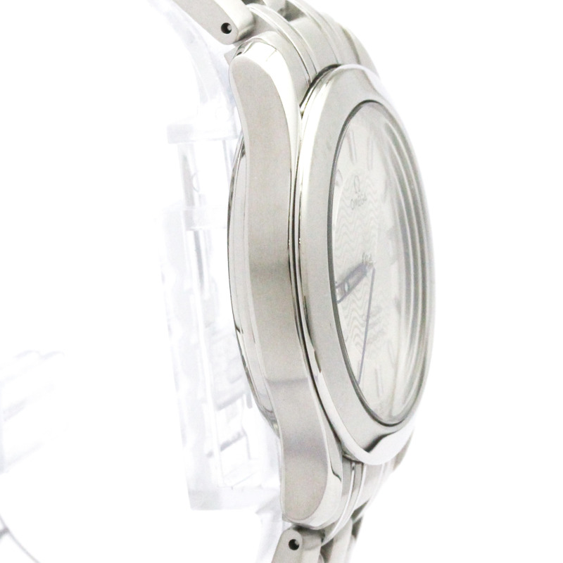 歐米茄海馬系列120公尺天文台認證精鋼自動腕錶 2501.31 拋光-7