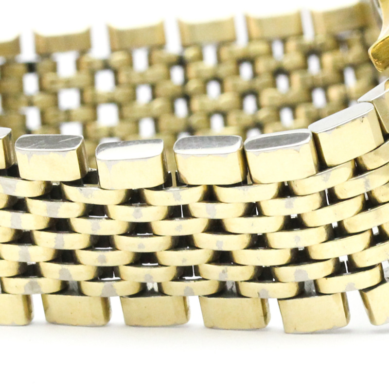 歐米茄星座系列電子 f300Hz 鍍金石英錶 198.0003-6