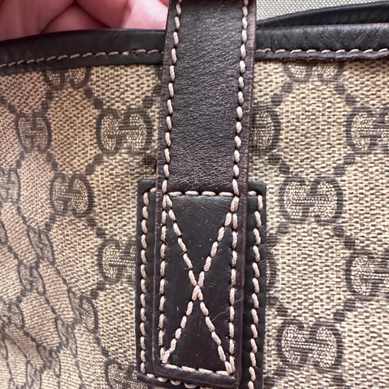 【福利包】Gucci 經典 GG Supreme 托特包|只要 $4,500,隨便背都不心疼!(加送新包)-3