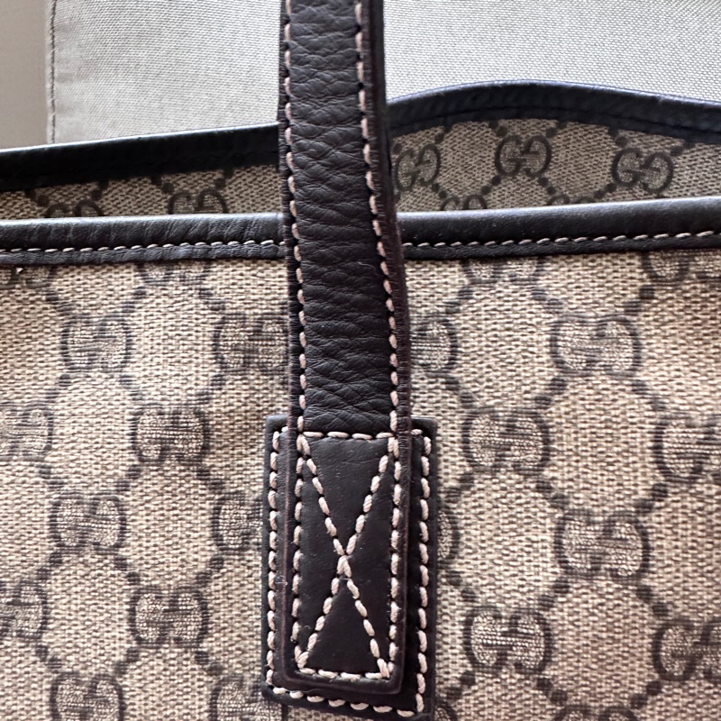 【福利包】Gucci 經典 GG Supreme 托特包|只要 $4,500,隨便背都不心疼!(加送新包)-5