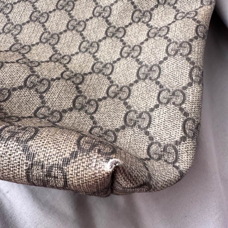 【福利包】Gucci 經典 GG Supreme 托特包|只要 $4,500,隨便背都不心疼!(加送新包)-16
