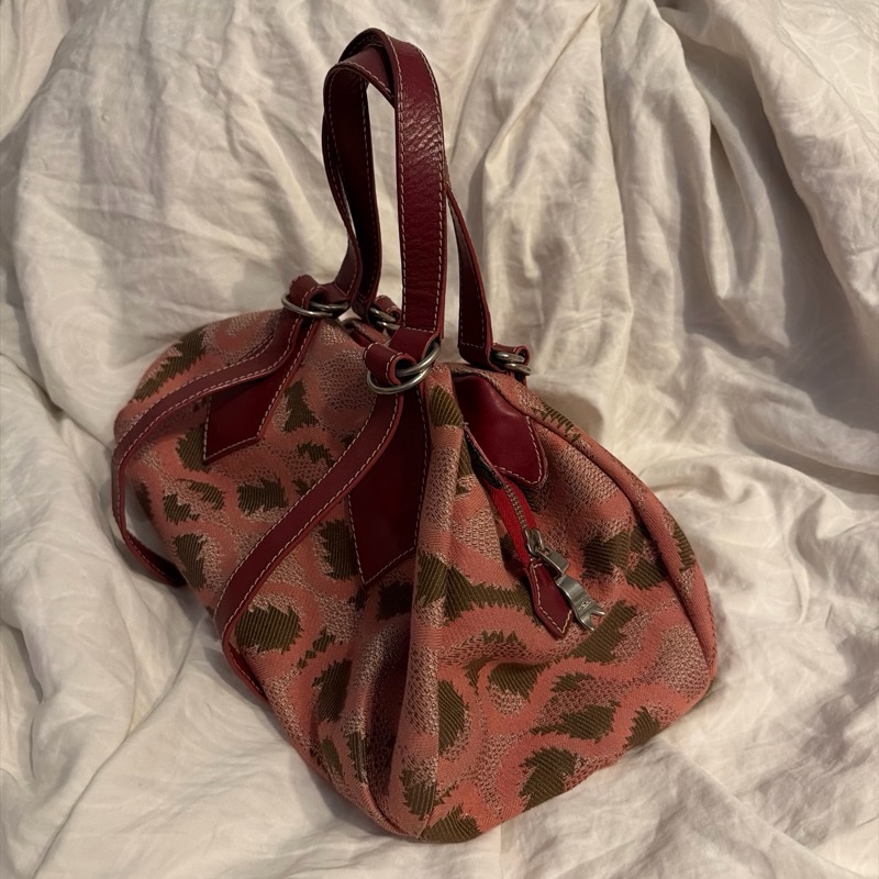 Vivienne Westwood Yasmine年代vintage土星大款保齡球包 梯形包「叛逆搖滾的NANA風格」-7