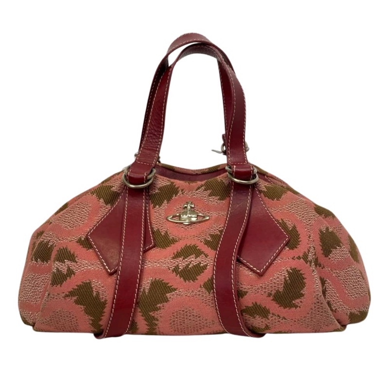 Vivienne Westwood Yasmine年代vintage土星大款保齡球包 梯形包「叛逆搖滾的NANA風格」-10