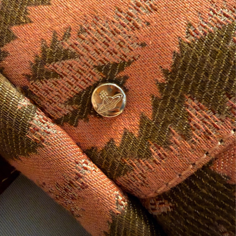 Vivienne Westwood Yasmine年代vintage土星大款保齡球包 梯形包「叛逆搖滾的NANA風格」-17