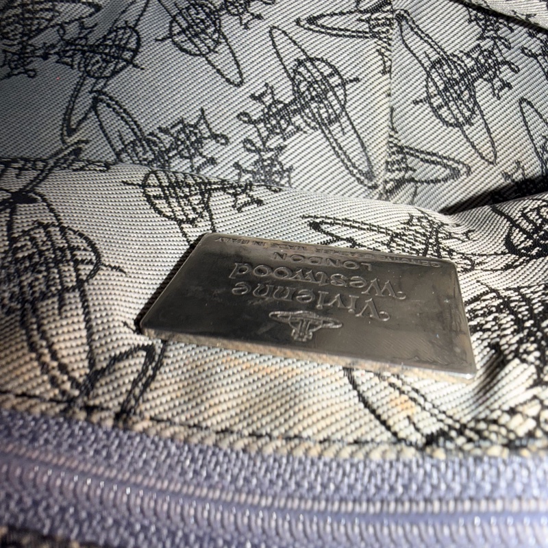 Vivienne Westwood Yasmine年代vintage土星大款保齡球包 梯形包「叛逆搖滾的NANA風格」-23