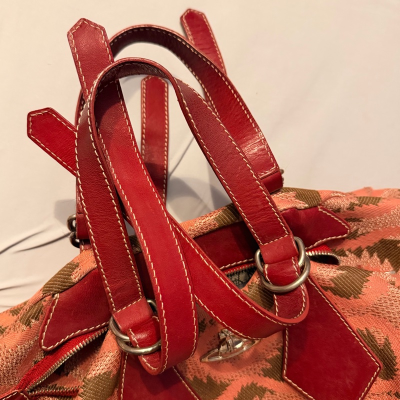 Vivienne Westwood Yasmine年代vintage土星大款保齡球包 梯形包「叛逆搖滾的NANA風格」-29