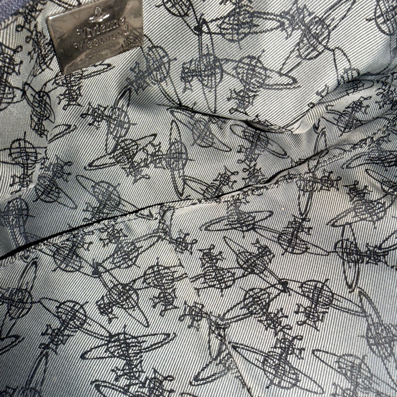 Vivienne Westwood Yasmine年代vintage土星大款保齡球包 梯形包「叛逆搖滾的NANA風格」-52