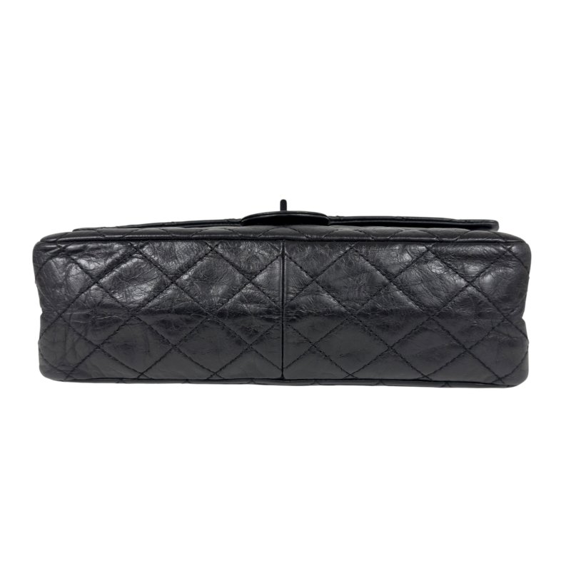 CHANEL 2.55 *極罕全黑* So Black 鏈條包-14