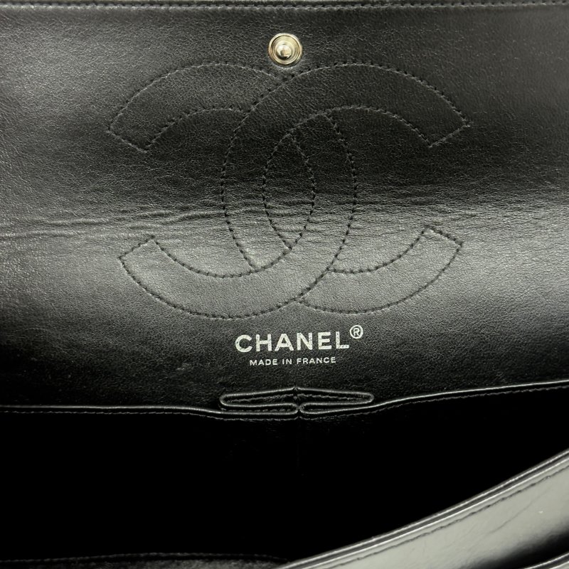 CHANEL 2.55 *極罕全黑* So Black 鏈條包-17