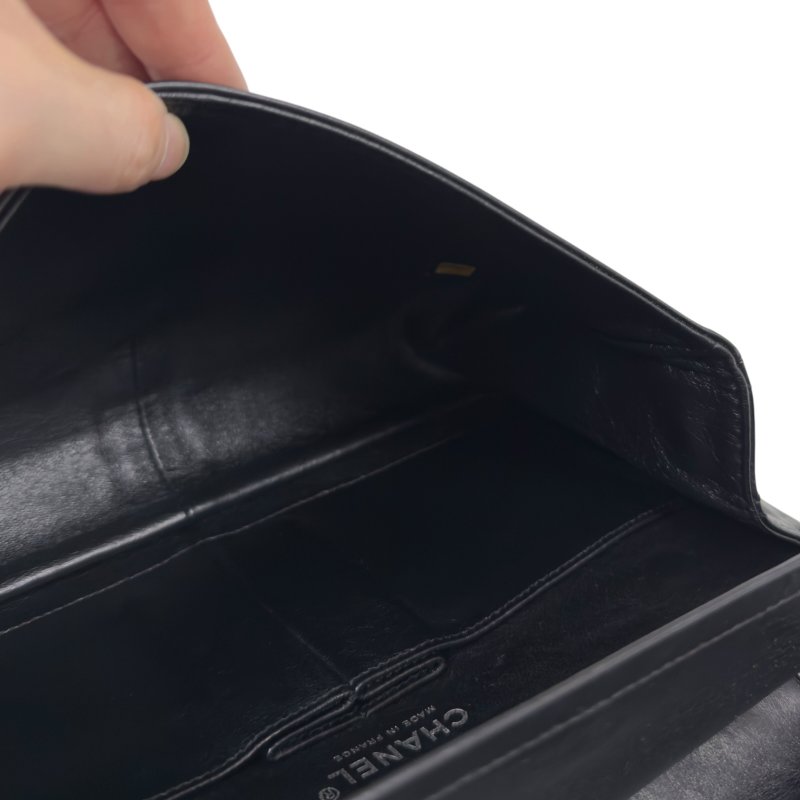 CHANEL 2.55 *極罕全黑* So Black 鏈條包-18