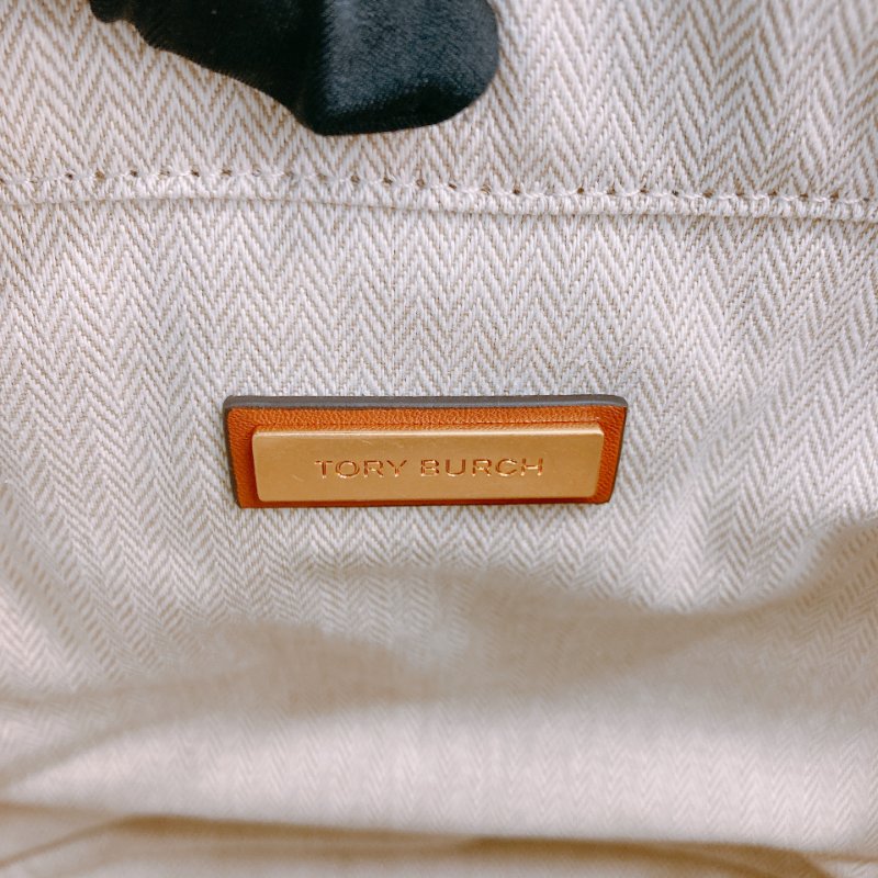 MS0632 Tory Burch 湯麗柏琦 鏤空設計 手提包 皮革 小號 黑色 金扣Ella Cutout Logo Tote Bag Small Leather Black x GHW-12
