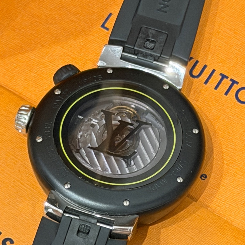 Louis Vuitton (路易威登) Neon Black (QA122)潛水錶-6