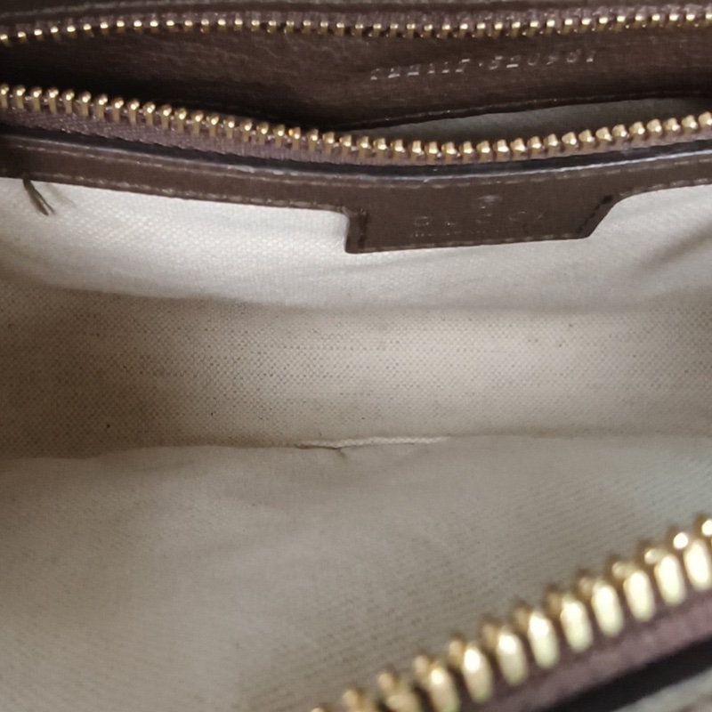 GUCCI 老花PVC金扣Ophidia系列新款郵差包-5