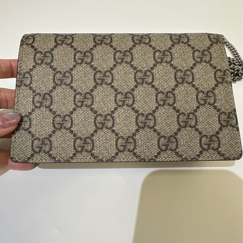 Gucci 咖色拼麂皮mini 酒神-3