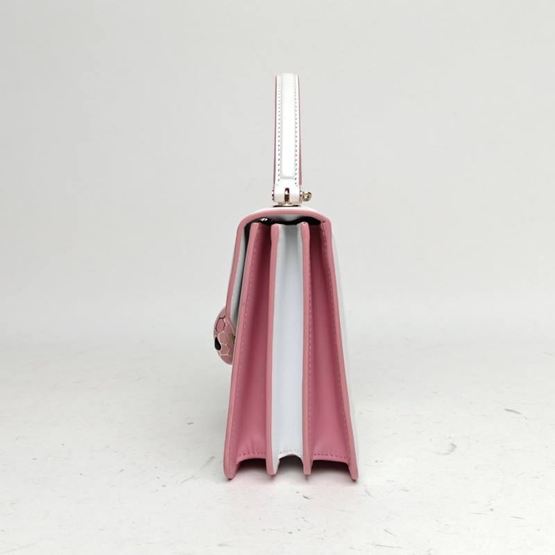 BVLGARI SerpentiForever風琴蛇頭包小號牛皮情人節限定-1