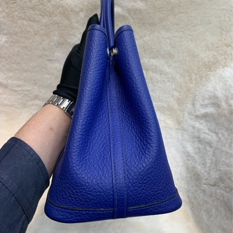 Hermes 愛馬士 電光藍 花園30(XC381)-3