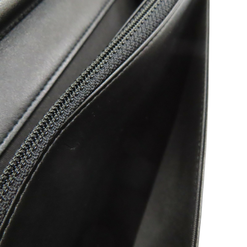 黑色 牛皮 Boy WOC 鍊帶 肩背包 銀釦【CHANEL 香奈兒】 AP1117-2