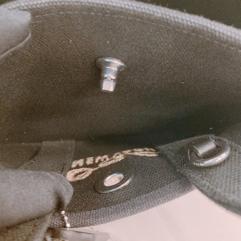 MS0660 Coach 蔻馳 復古 帆布 手提包 單肩包 斜背包 黑色 銀扣 Cargo 20 Shoulder Handbag Canvas Black x PHW-14